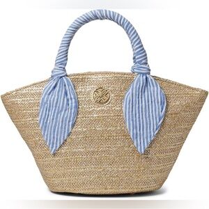 Lilly Pulitzer Malia Mini Straw Bag Beach Pool Coastal Preppy Woven Purse